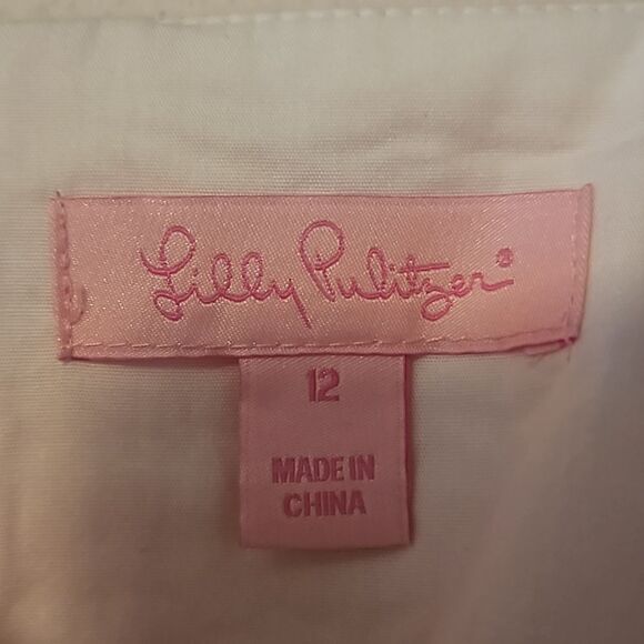 Lilly Pulitzer Sarafina Size 12 Dress pink salmon New - Picture 2 of 8